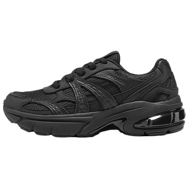 Skechers Casual Breathable Support Chunky Sneakers Women's Black