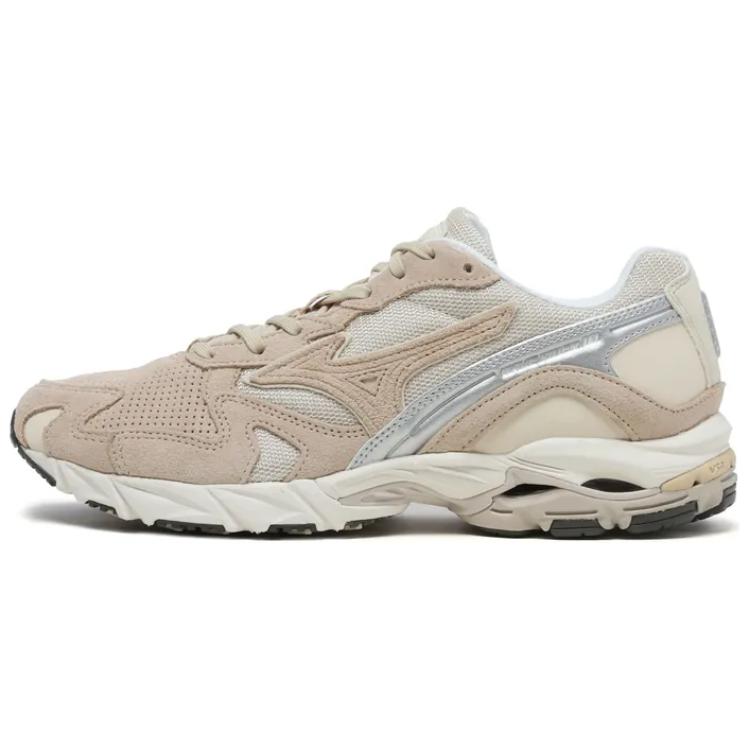 Mizuno Wave Rider 10 Anti-Slip Wear-Resistant Low-Top Running Shoes Unisex Beige Brown купить в интернет-магазине Yoocart с быстрой доставкой по России.