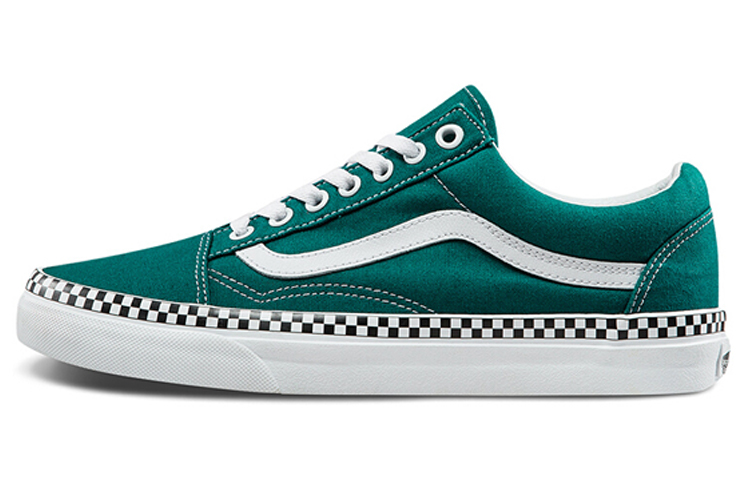 Vans Check Foxing Old Skool Green