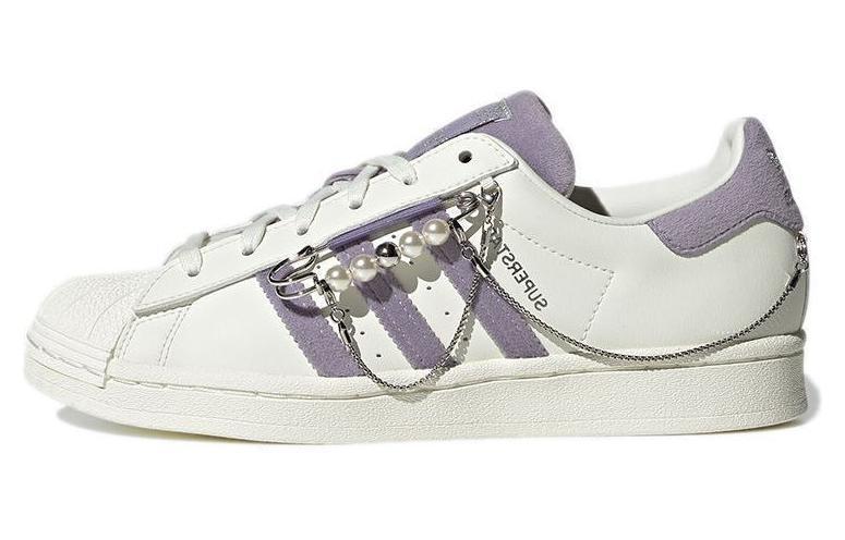 Adidas Originals Superstar SneakersShoes 'White Purple' Women's