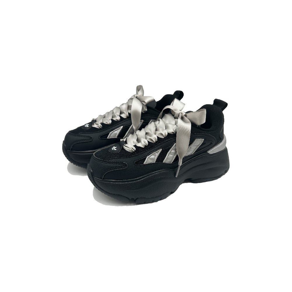 Adidas Originals OZGAIA Casual Shoes Women's Low-Top Black/Silver