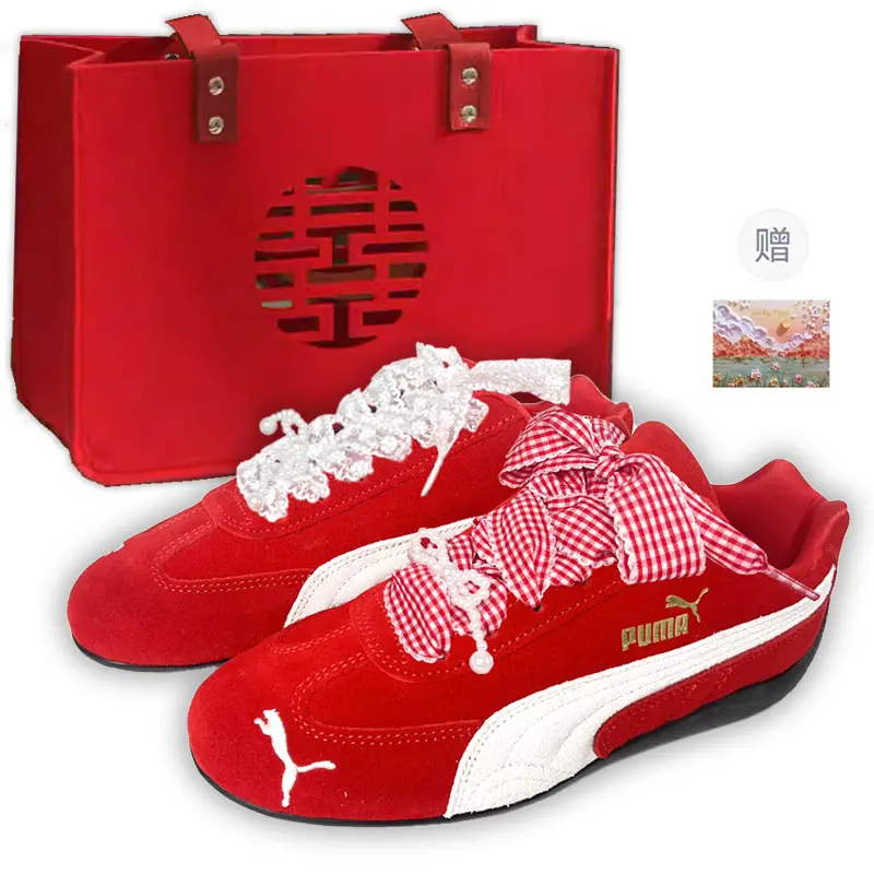 PUMA Speedcat Go Racing Shoes Unisex Low top Red White