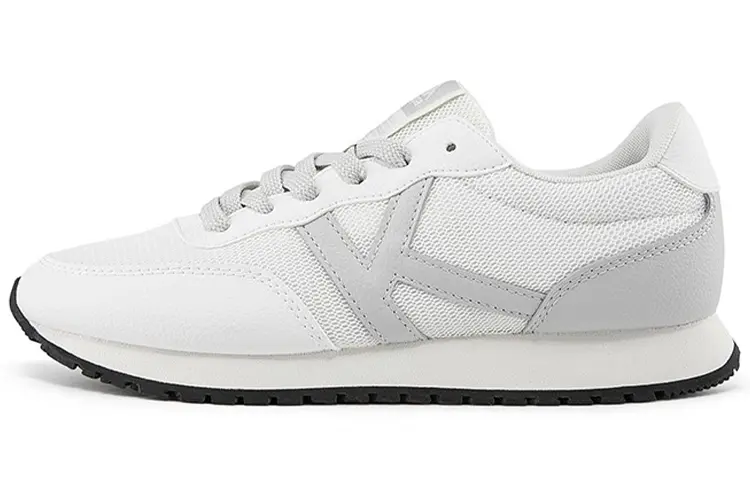 Kappa Coverage Low top Casual Shoes Unisex White Gray