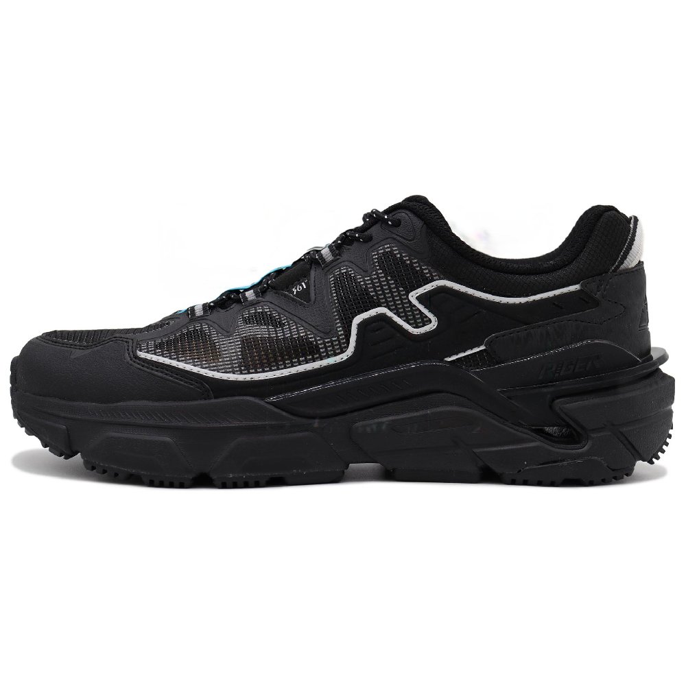 361° Wear-Resistant Low-Top Casual Shoes Men's Black