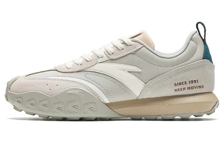 Anta Shock Absorbers Low Top Casual Shoes Women's White Brown