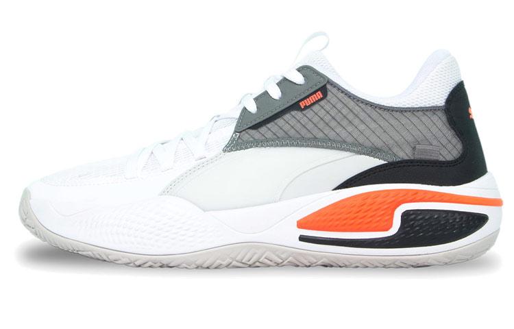 PUMA Court Rider White Energy Red