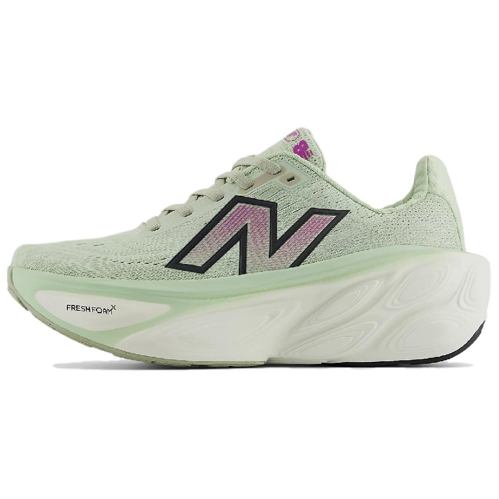 New Balance Fresh Foam X More V5 Natural Mint Purple Fuchsia Black Women's