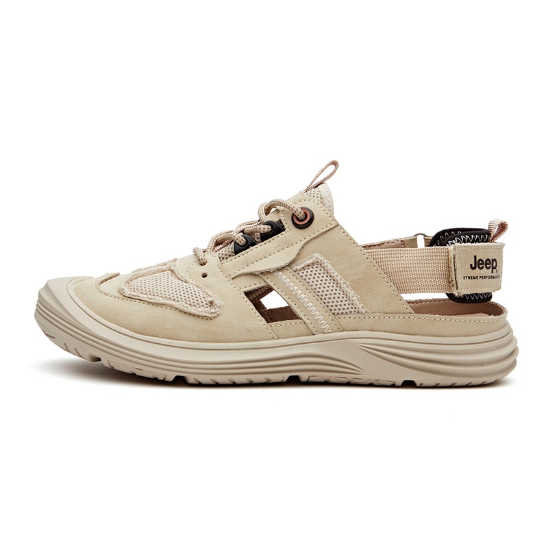 Jeep River Trekking Shoes Men's Sand