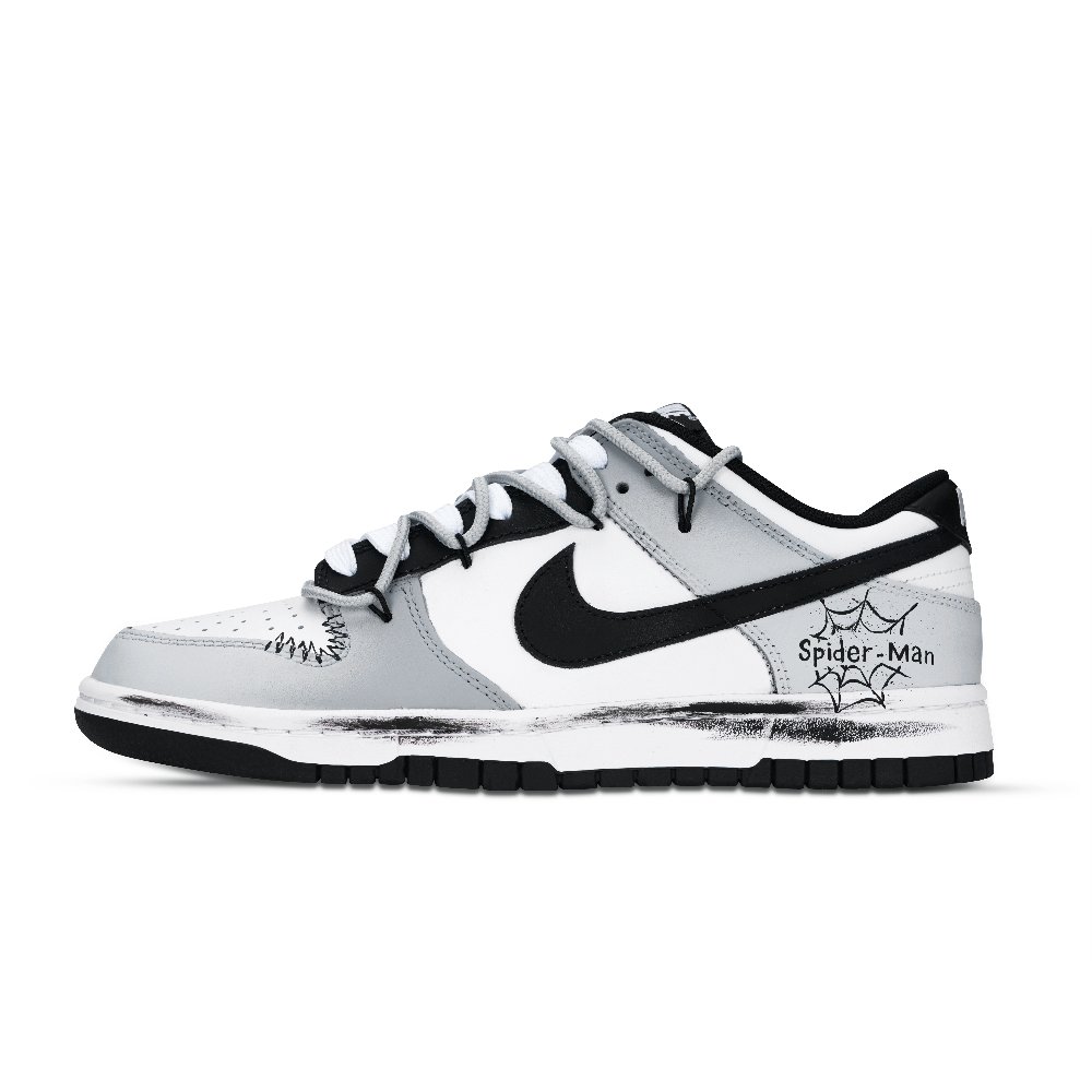 Nike Dunk Anti Slip Wear Resistant Low Top Skateboard Shoes Unisex White