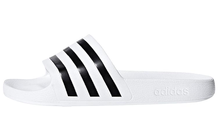 Adidas Adilette Aqua Slides Cloud White