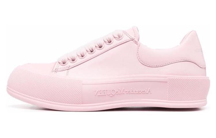 Alexander McQueen Deck Skate Plimsoll Shoes 'Pink' Women's