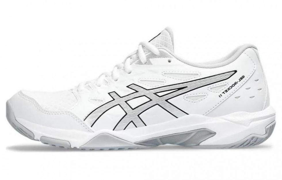 Asics Gel Rocket 11 White Pure Silver Women's