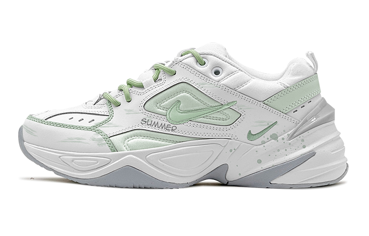 Nike M2K Tekno Low-Top Chunky Sneakers Women's Green