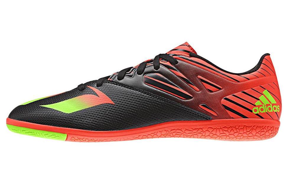 Adidas Messi Anti-Slip Wear-Resistant Low-Top Running Shoes Men's Black Red