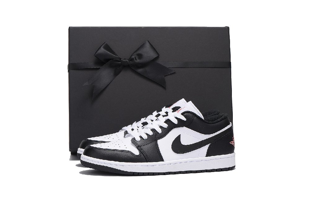 Jordan Air Jordan 1 Low Top Vintage Basketball Shoes Unisex Black