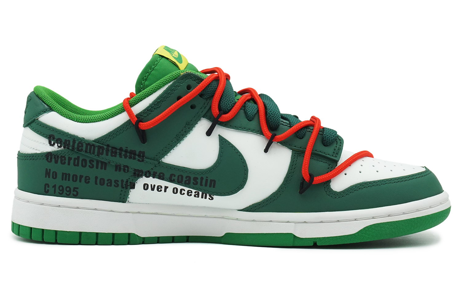 Nike Dunk Low-Top Skateboard Shoes Men's Green White купить в интернет-магазине Yoocart с быстрой доставкой по России.