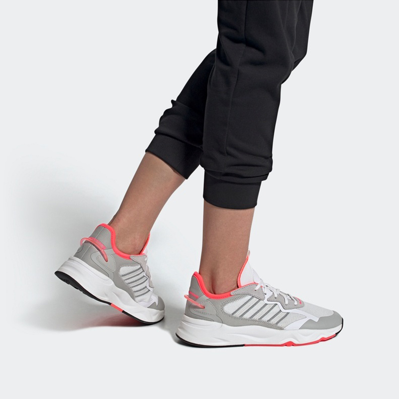 Adidas Neo Futureflow 'White Gray Orange' Women's