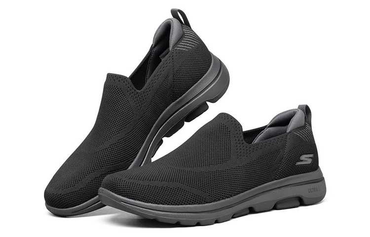 Skechers Go Walk 5 Ritical 'Black Charcoal' купить в интернет-магазине Yoocart с быстрой доставкой по России.