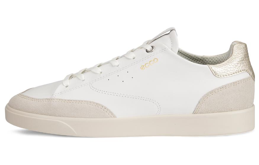 Ecco Low-Top Casual Shoes Women's Ecru