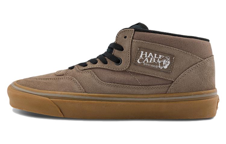 Vans Half Cab Mid Top Skateboard Shoes Unisex Umber