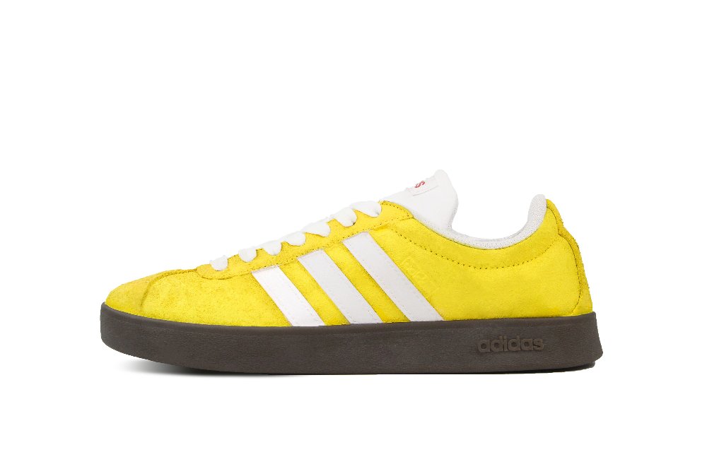 Adidas Neo VL Court Lifestyle Low Top Skateboard Shoes Unisex Yellow