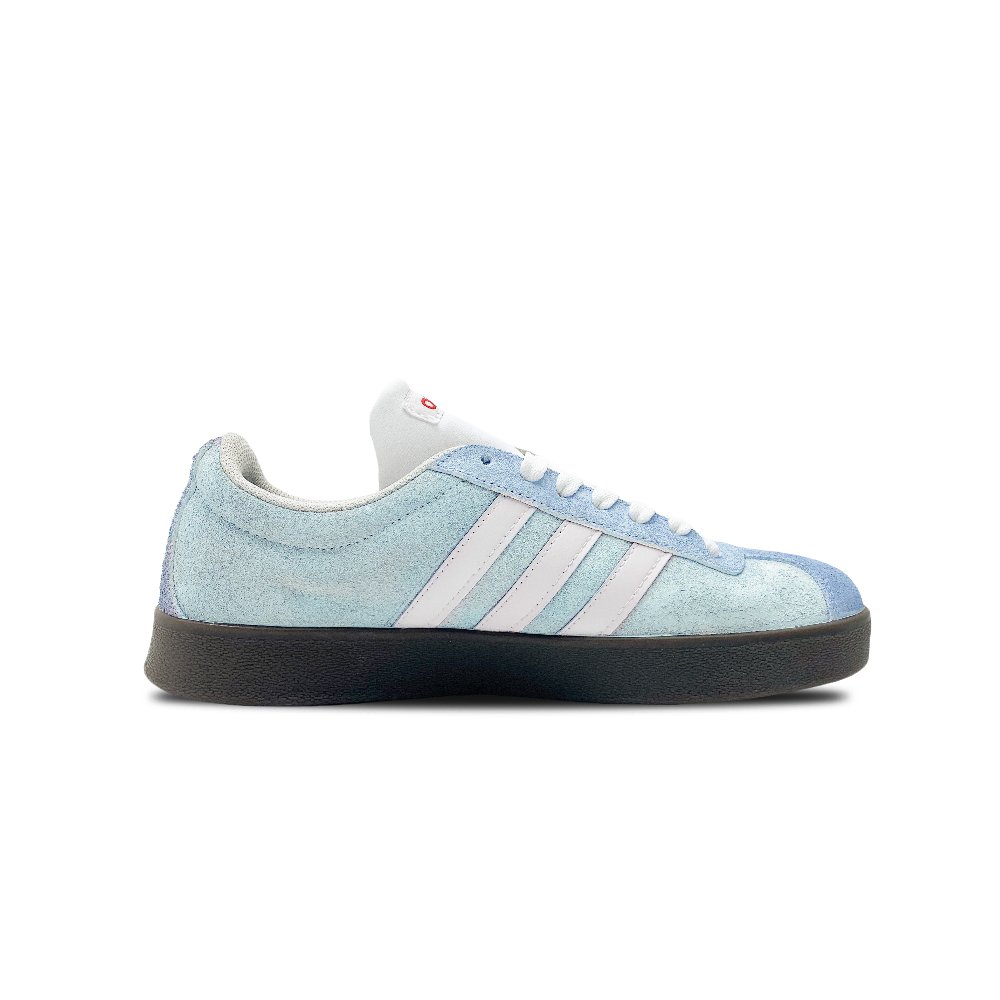 Adidas Neo VL Court 2.0 Slip-Resistant Cushioning Wear-Resistant Low-Top Skateboard Shoes Unisex Sky Blue