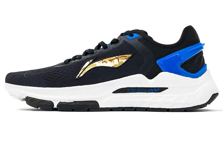 STA x LiNing Furious Rider 5.0 Support Low-Top Running Shoes Men's Black Blue