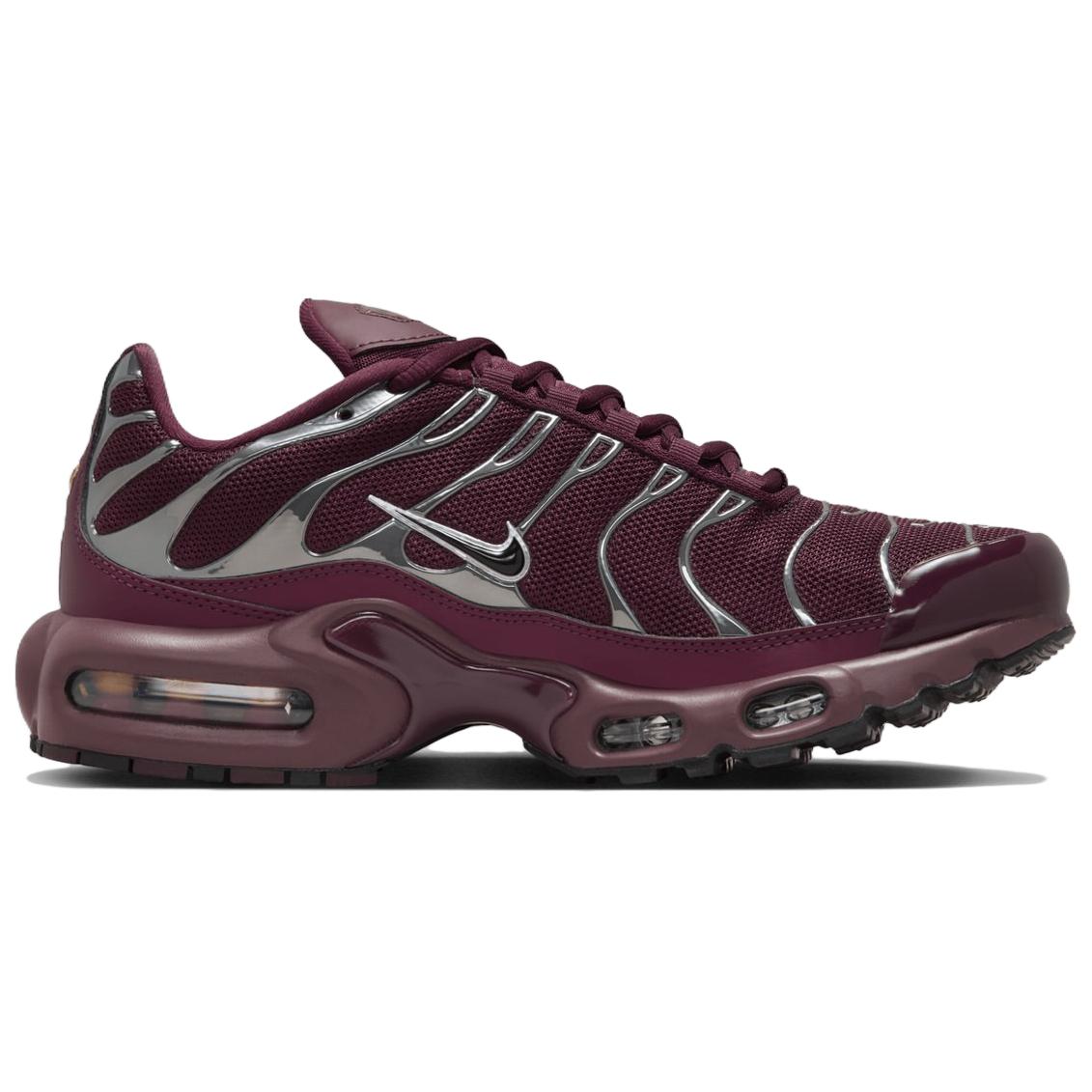 Nike Air Max Plus Se Night Maroon Metallic Silver Women's купить в интернет-магазине Yoocart с быстрой доставкой по России.