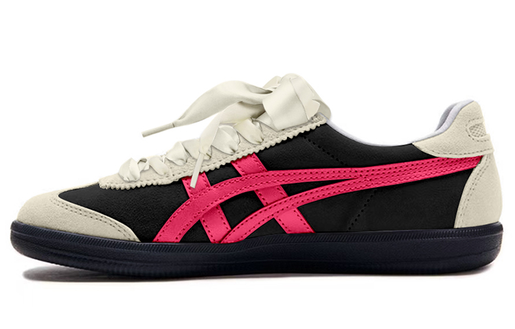 Onitsuka Tiger Tokuten Low Top Skateboard Shoes Unisex Milk White Pink Black