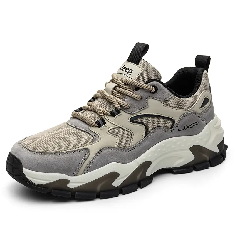 Jeep Outdoor Mountaineering, Rock Climbing, Hiking Low Top Chunky Sneakers Men's
