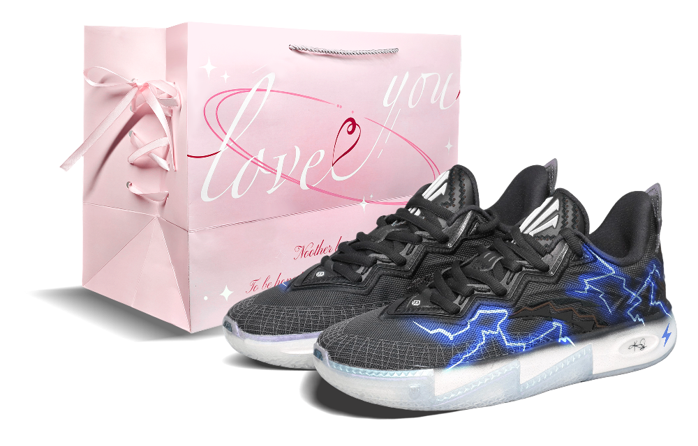 Anta KAI 2 Cushioning, Abrasion Resistant, And Resilient Properties Low Top Basketball Shoes Men's Black