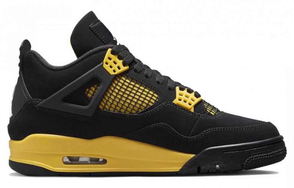 Jordan 4 Retro Thunder 2023 купить в интернет-магазине Yoocart с быстрой доставкой по России.