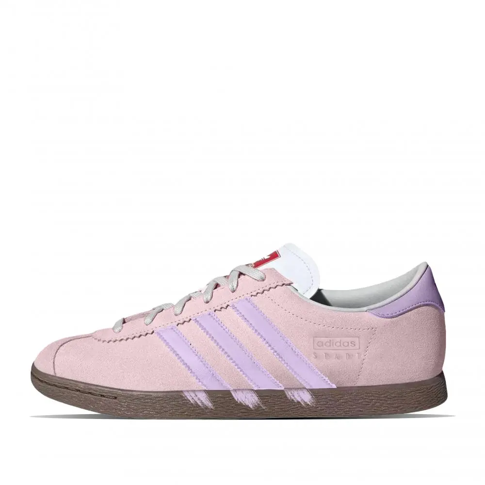 Adidas Originals Stadt Berry Bubbles Cushioning Low top German Army Trainers Unisex Pink Purple