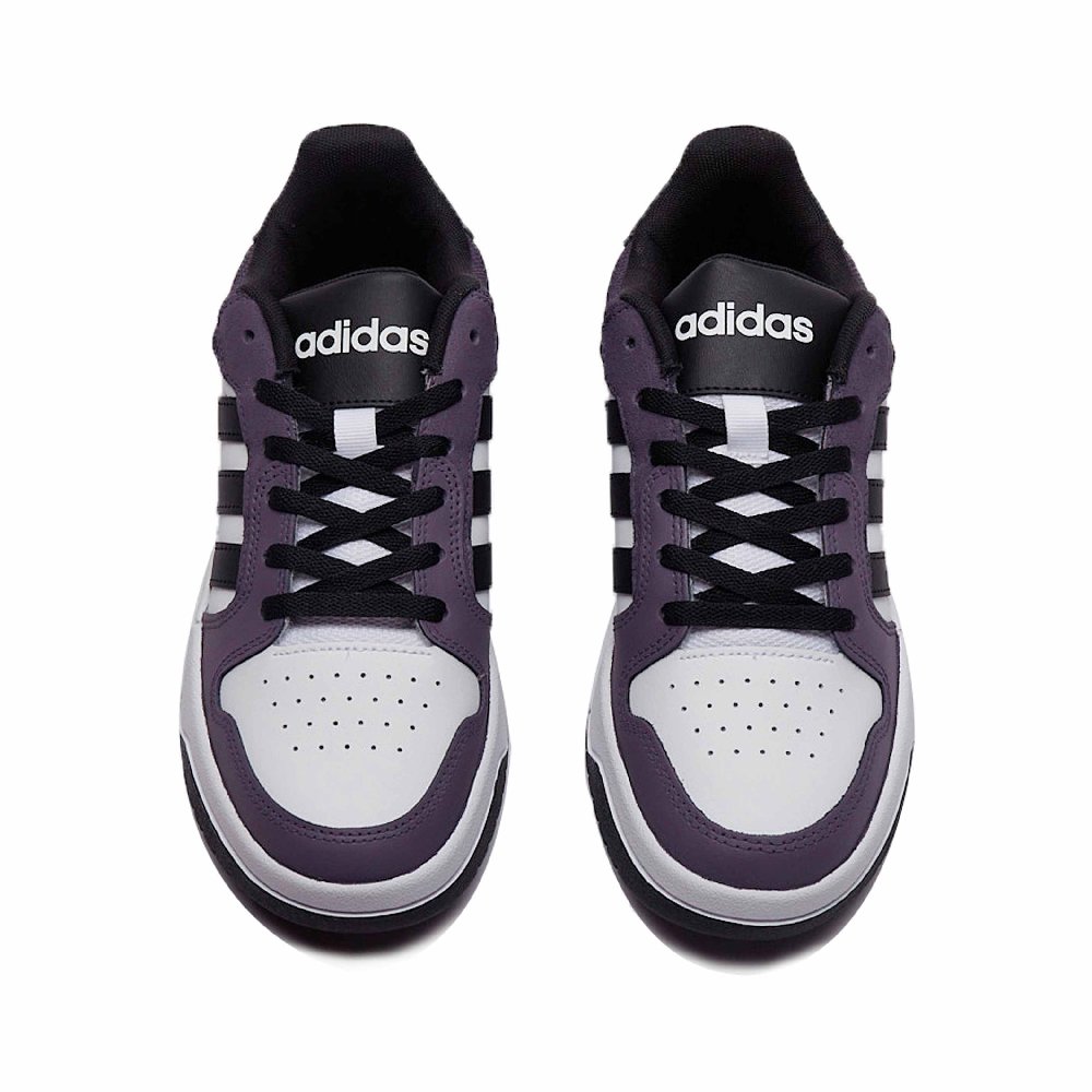 Adidas Neo Entrap Skateboard Shoes Unisex Low-Top Black/White/Purple