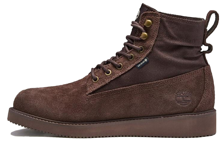 Timberland 6 Inch Premium Waterproof Vibram Wide Fit Boots 'Dark Brown'