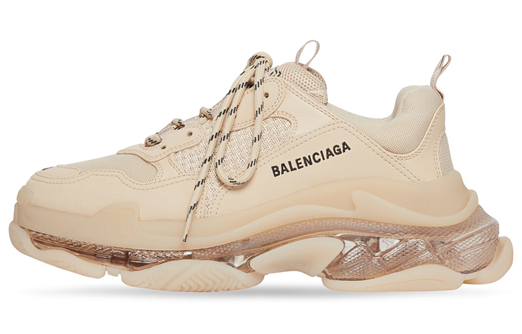 Balenciaga Triple S Chunky Sneakers Women's Beige