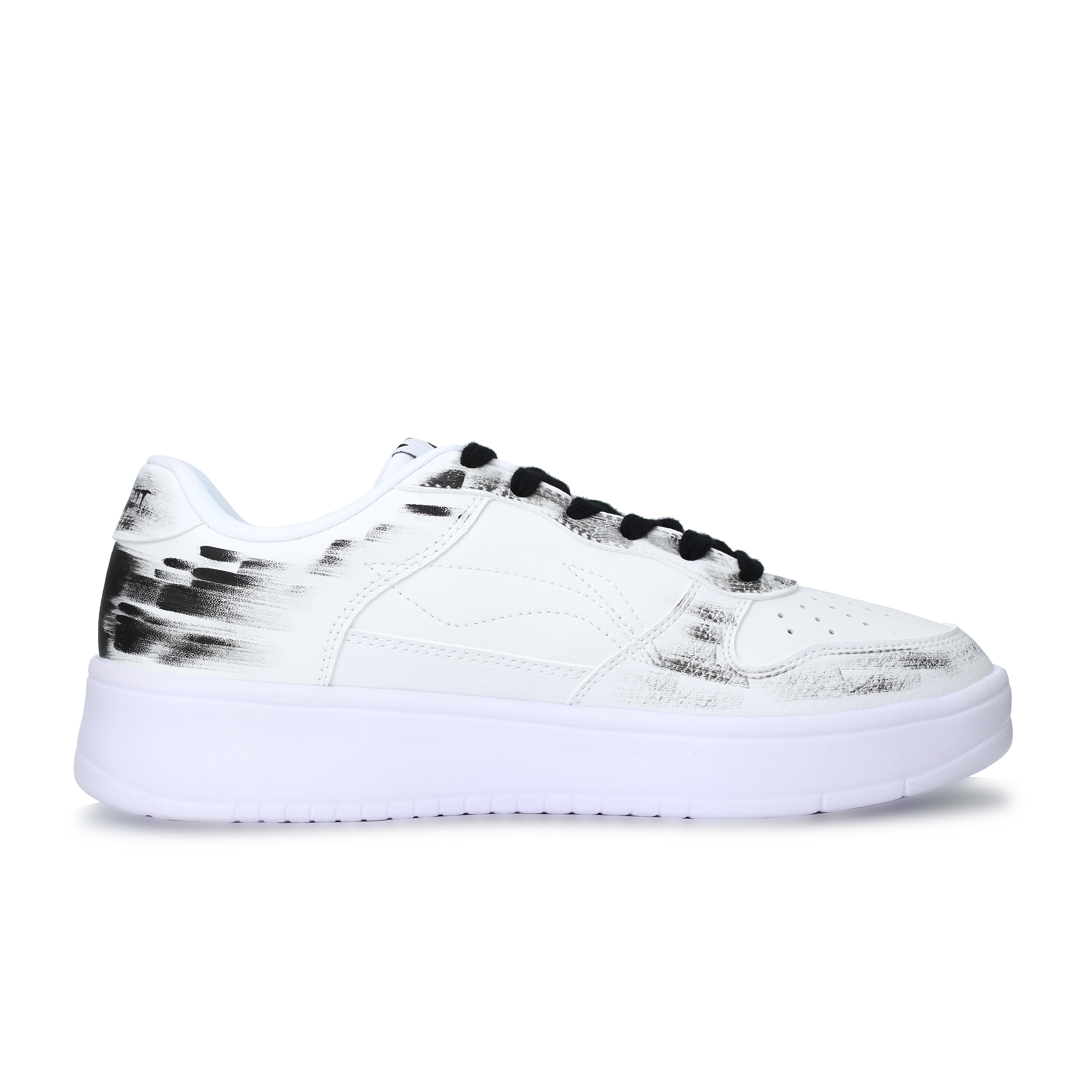 LiNing Pontoon Boats Wear resistant And Lightweight Low top Skateboard Shoes Unisex White Black