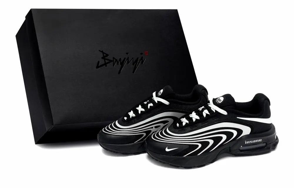 Nike Air Max Fire Casual Shoes Men's Low top Black/White