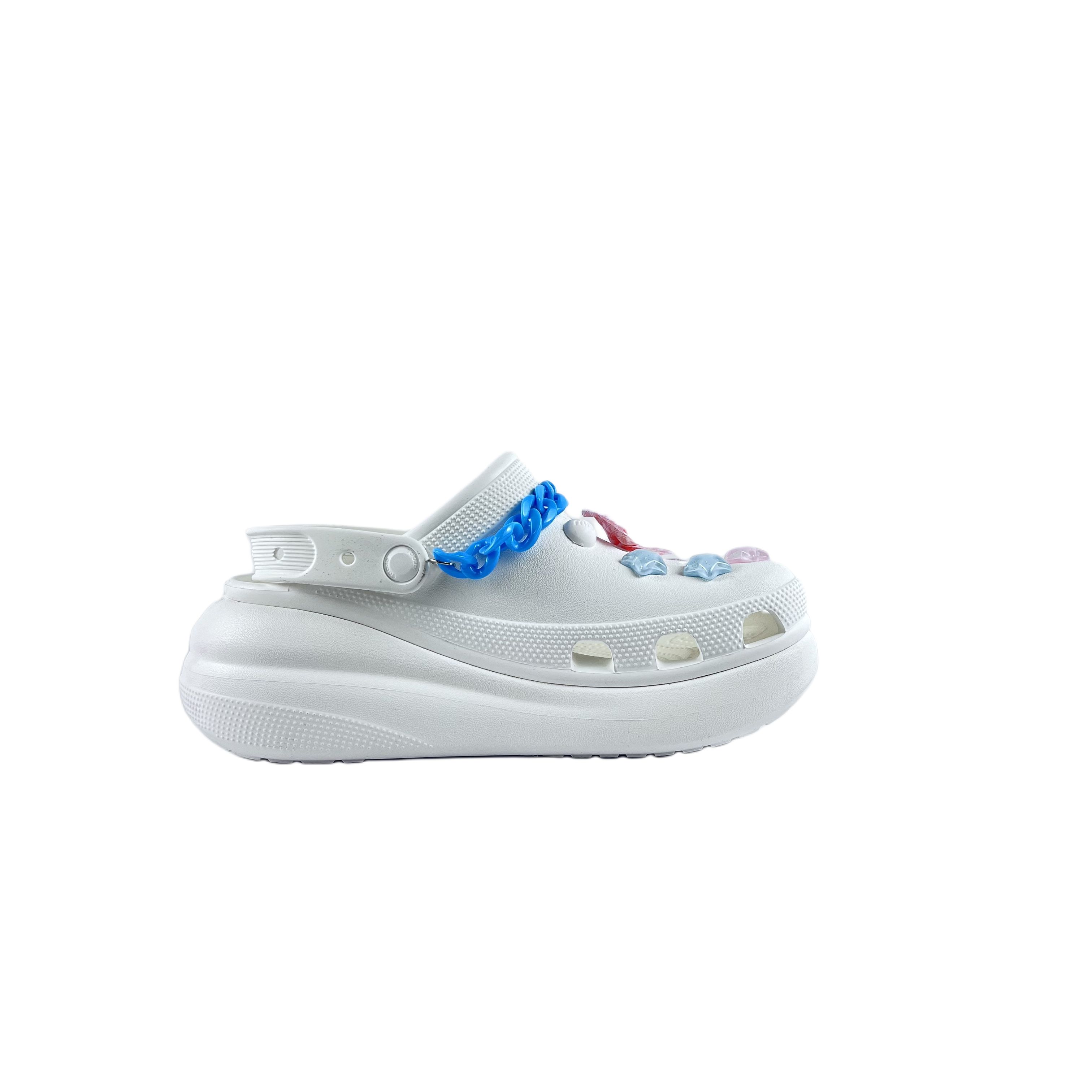 Crocs Crush Clog Clogs Unisex White купить в интернет-магазине Yoocart с быстрой доставкой по России.