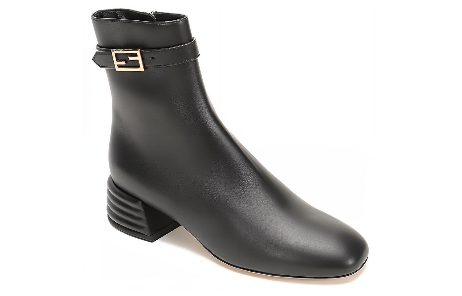 FENDI Ankle Boots Women's Black купить в интернет-магазине Yoocart с быстрой доставкой по России.
