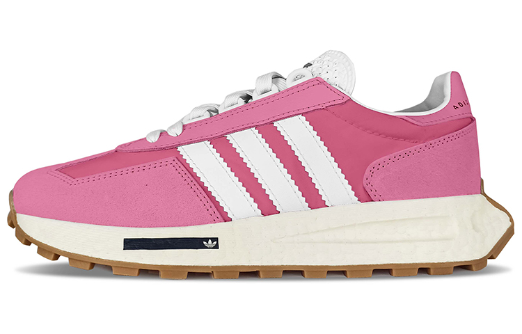 Adidas Originals Retropy E5 Anti-Slip And Wear-Resistant Lightweight Low-Top Running Shoes Unisex Pink