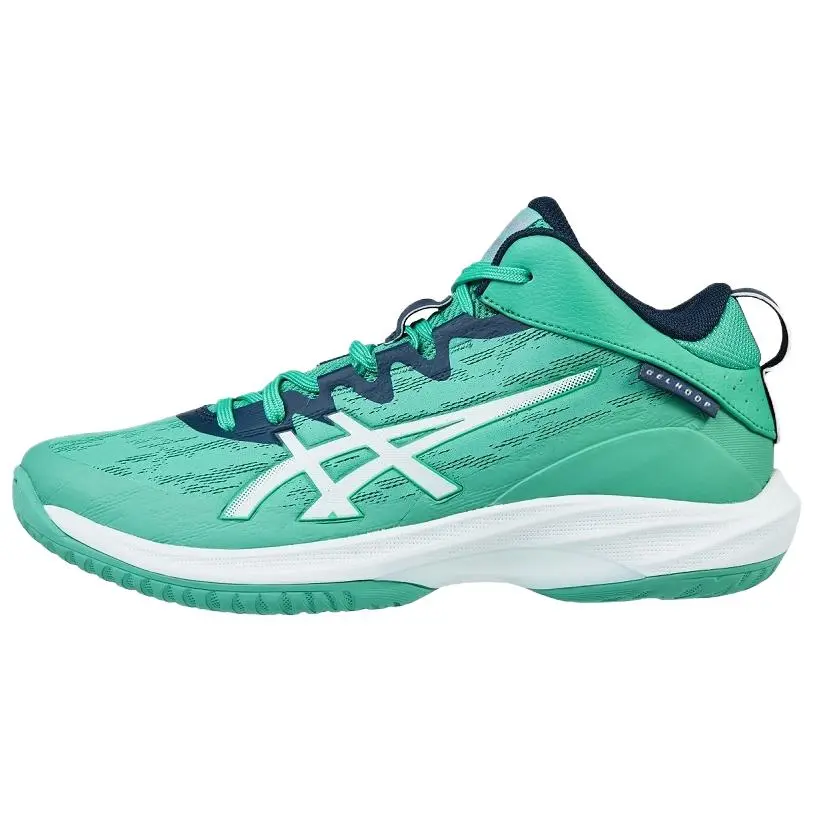 Asics GELHOOP V17 High top Basketball Shoes Men's Green