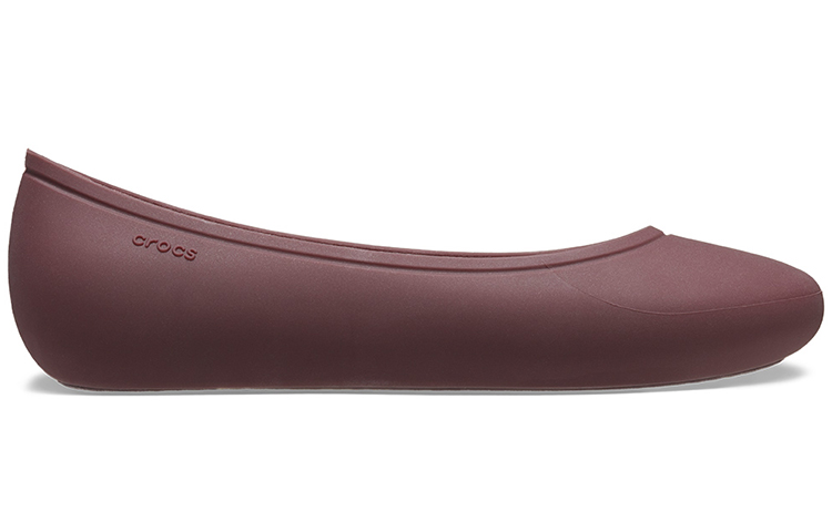 Crocs Brooklyn Flats 'Dark Cherry' Women's