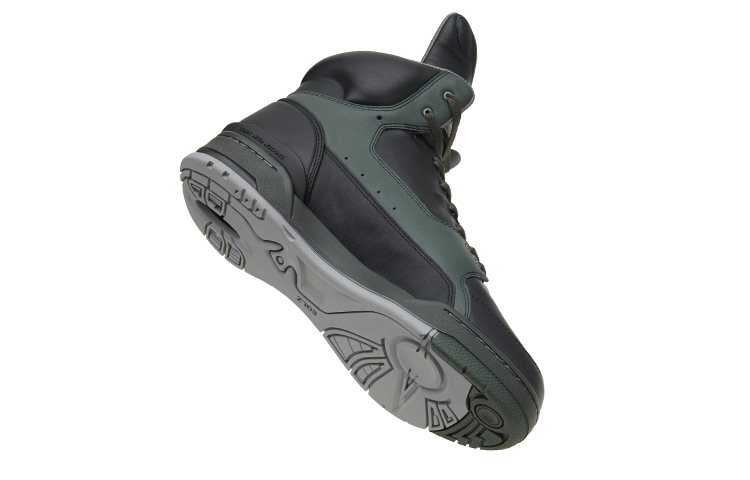 EQLZ EQUALIZER 1980 High Top Vintage Basketball Shoes Unisex Black Agate