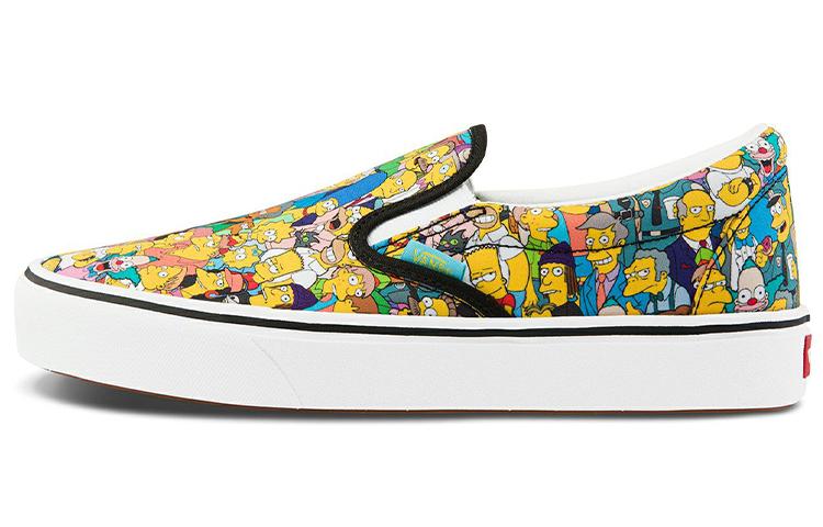 Vans Comfycush Slip On The Simpsons Collage