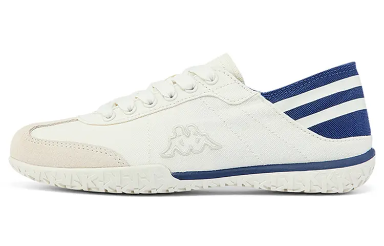 Kappa Breathable Low Top Casual Shoes Unisex White Blue