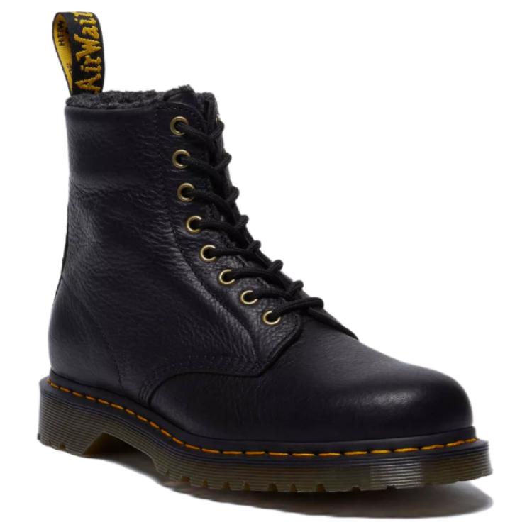Dr. Martens 1460 Faux Fur Lined Boot Black