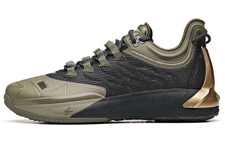 Anta GH1 Low 117 Cushioning Anti-Slip Wear-Resistant Breathability Low-Top Basketball Shoes Men's