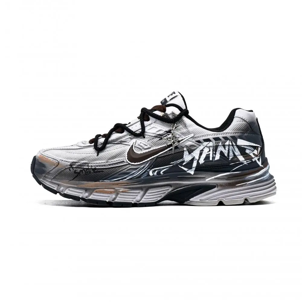 Nike Initiator Cushioning And Breathable Low top Running Shoes Men's Black Brown