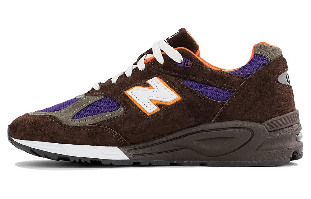 New Balance 990v2 MiUSA Brown Purple